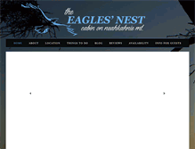 Tablet Screenshot of eaglesnestmanzanita.com